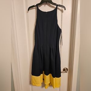 Vince Camuto Navy Dress, size 14
